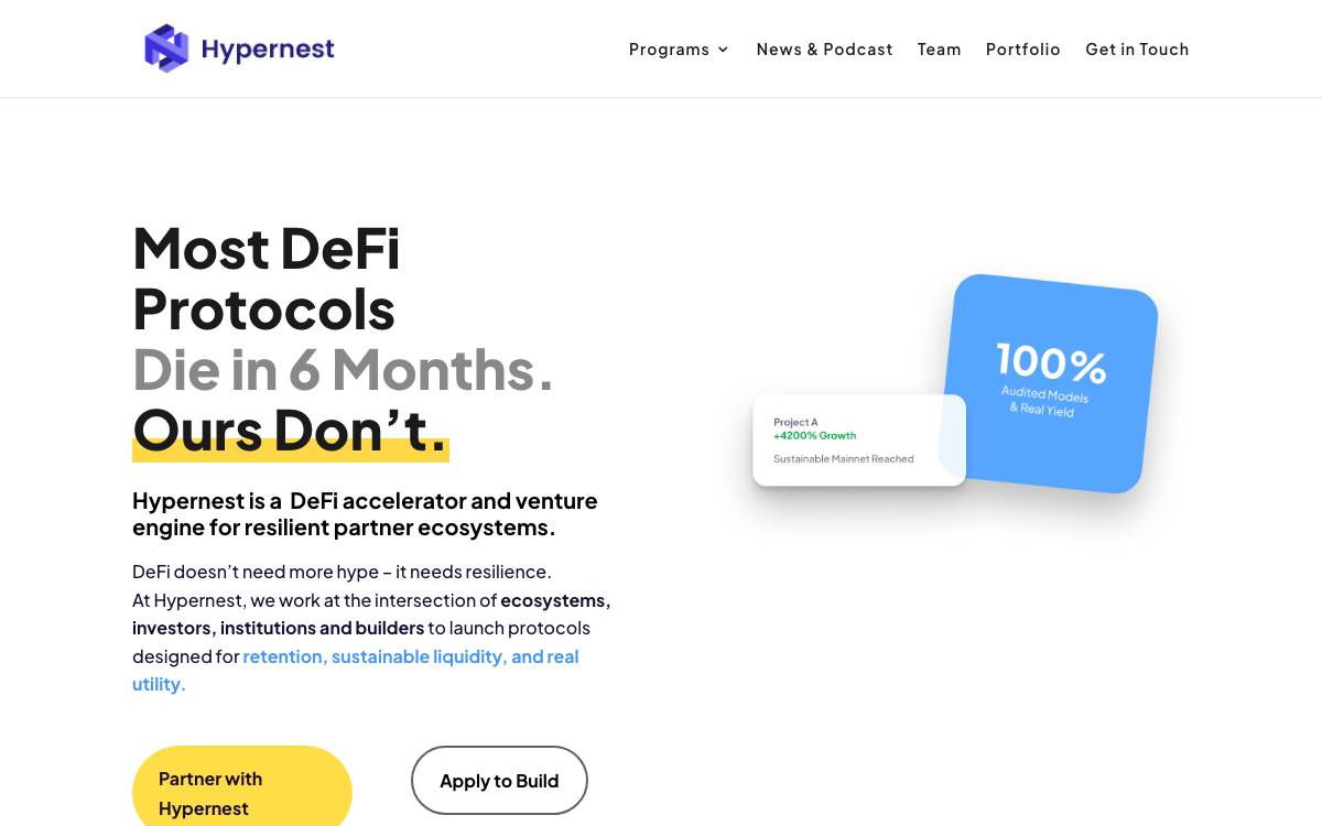 HyperNest website preview
