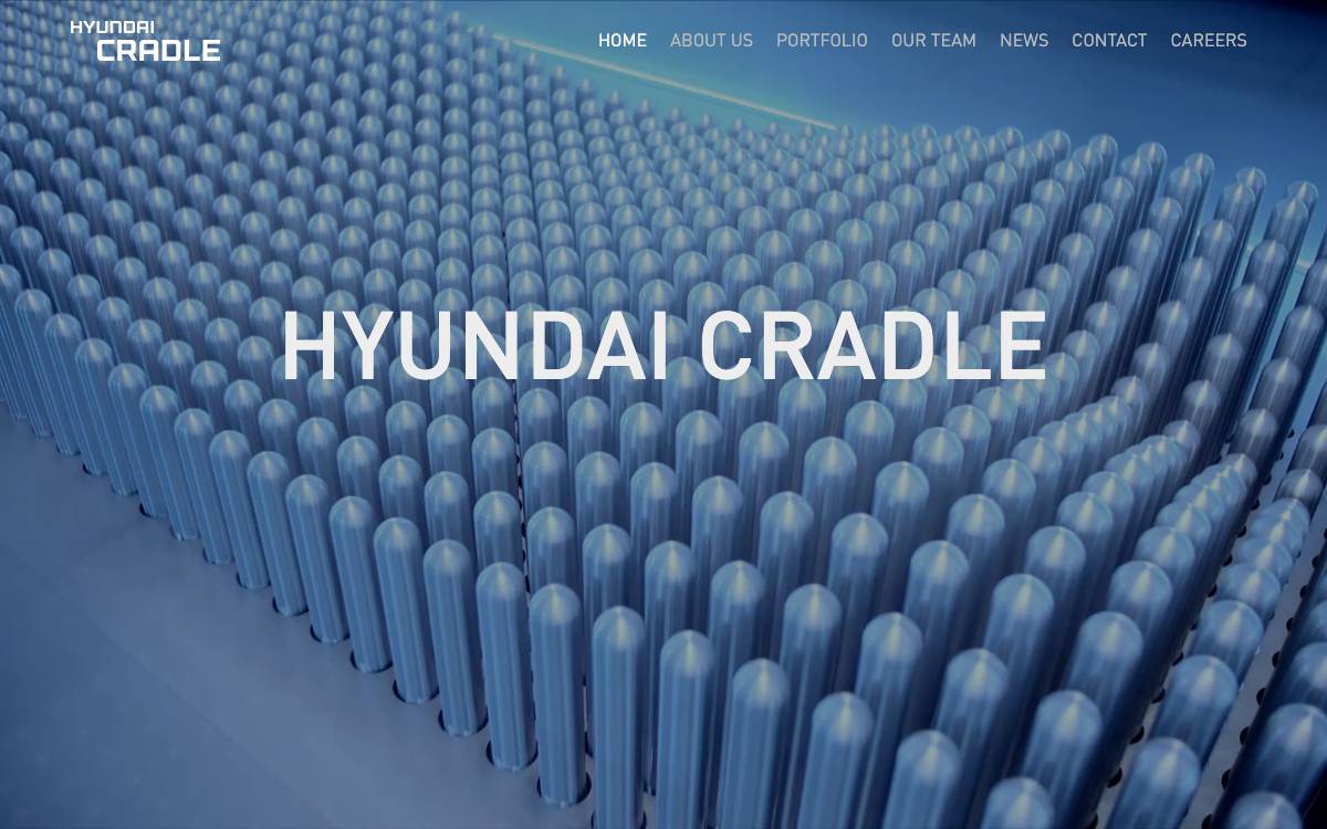 Hyundai CRADLE website preview