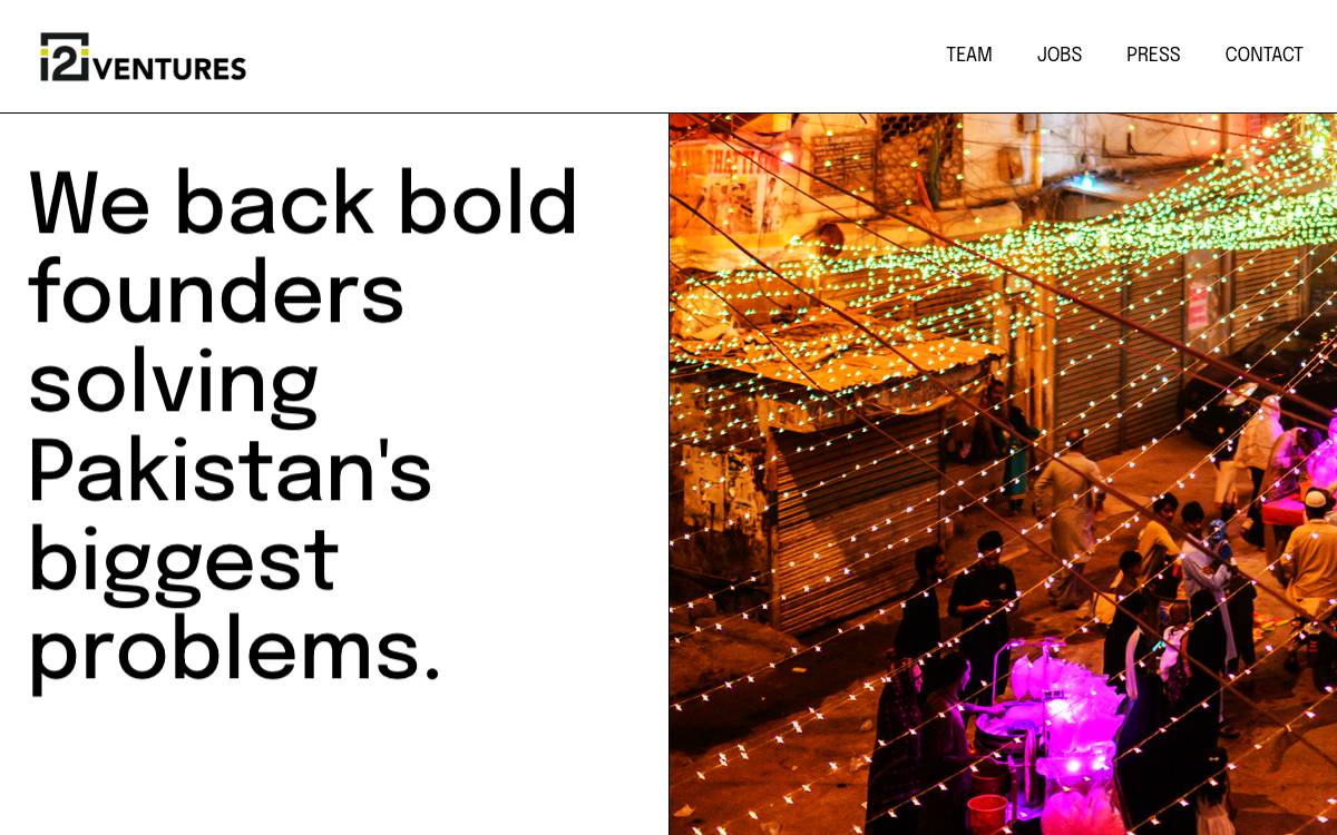 i2i Ventures website preview