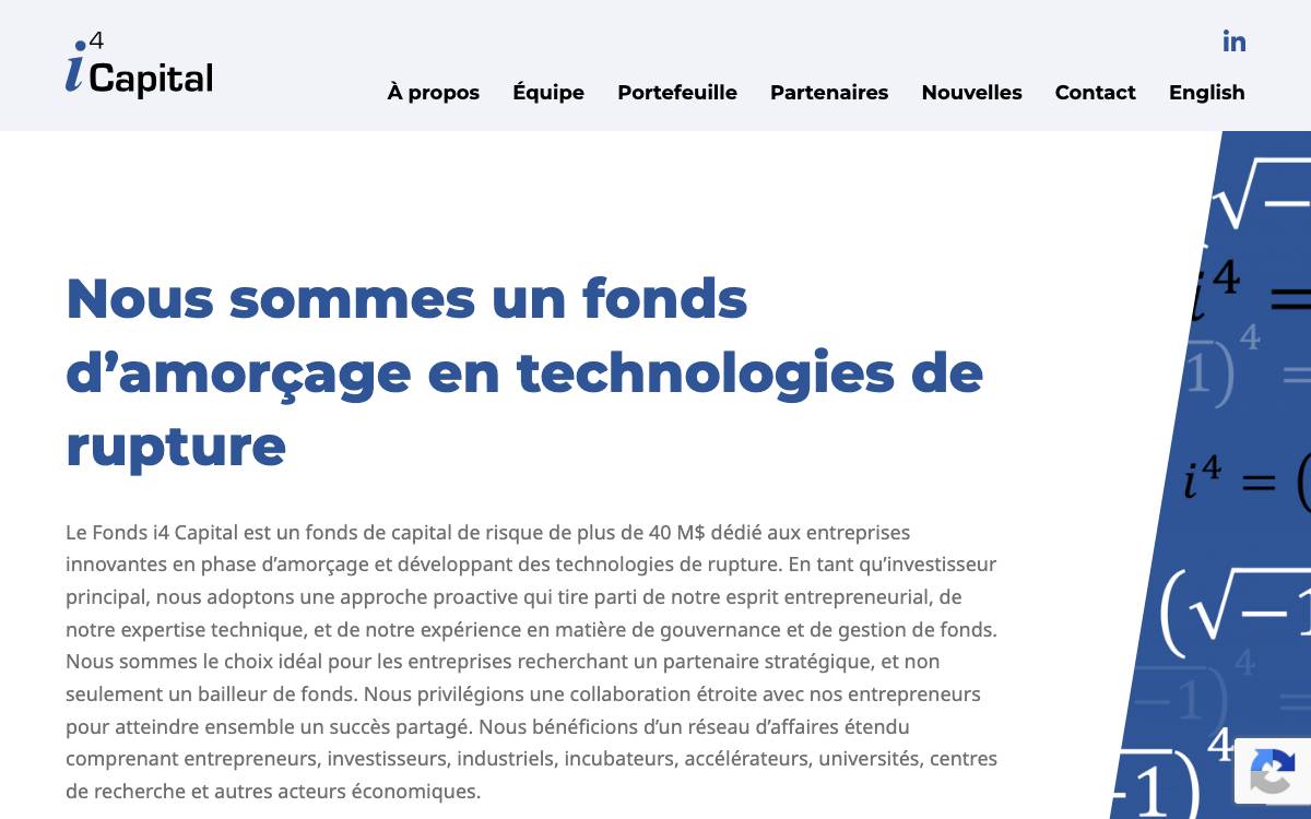 i4 Capital website preview
