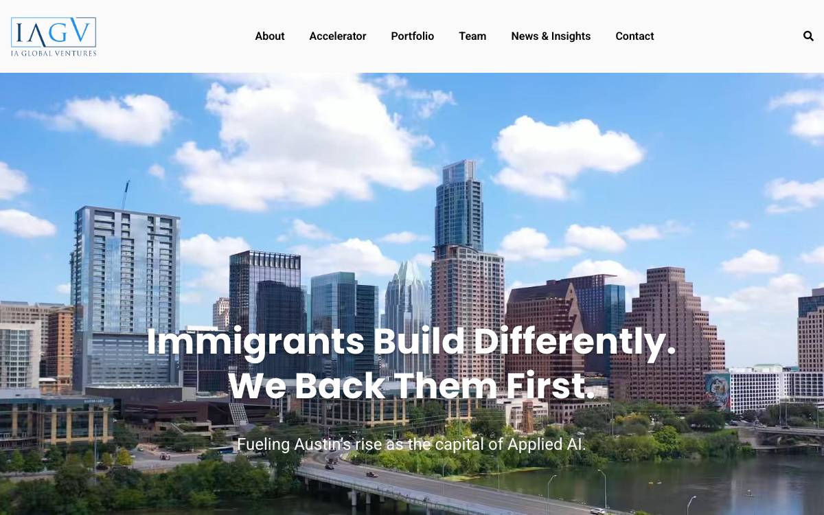 IA Global website preview