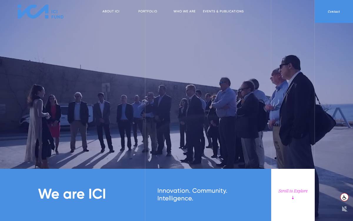 ICI website preview