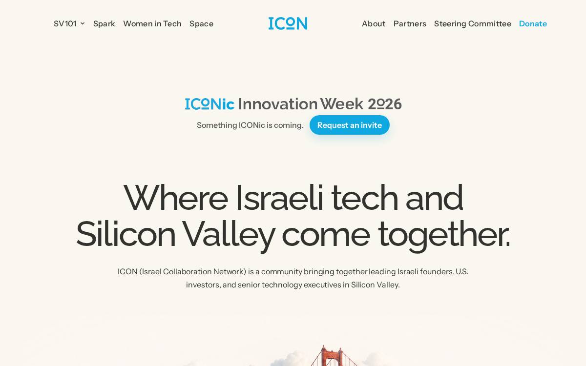 ICON - Israel Collaboration Network website preview