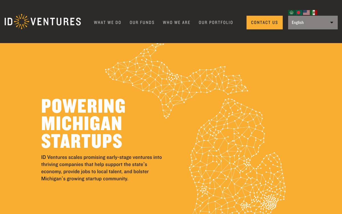ID Ventures website preview