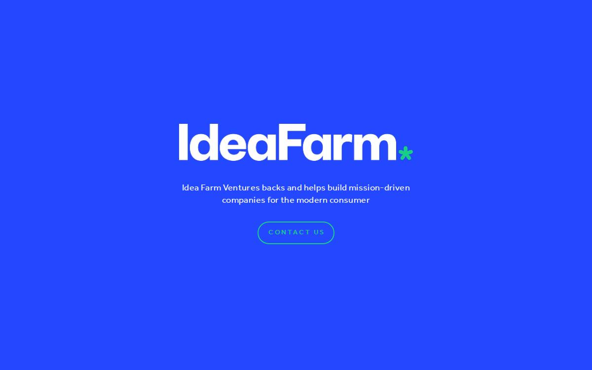 Idea Farm Ventures website preview