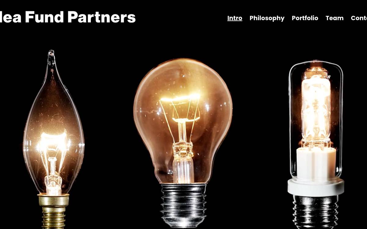 IDEA Fund Partners website preview