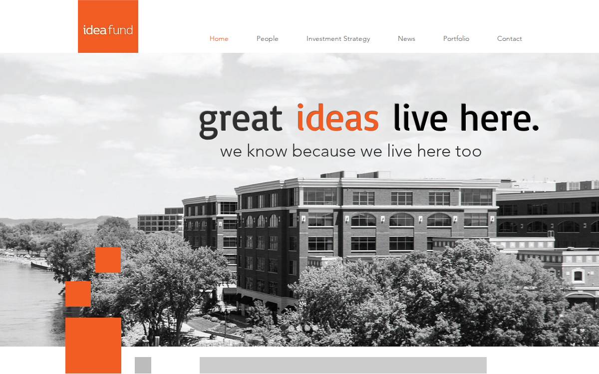 Idea of La Crosse website preview