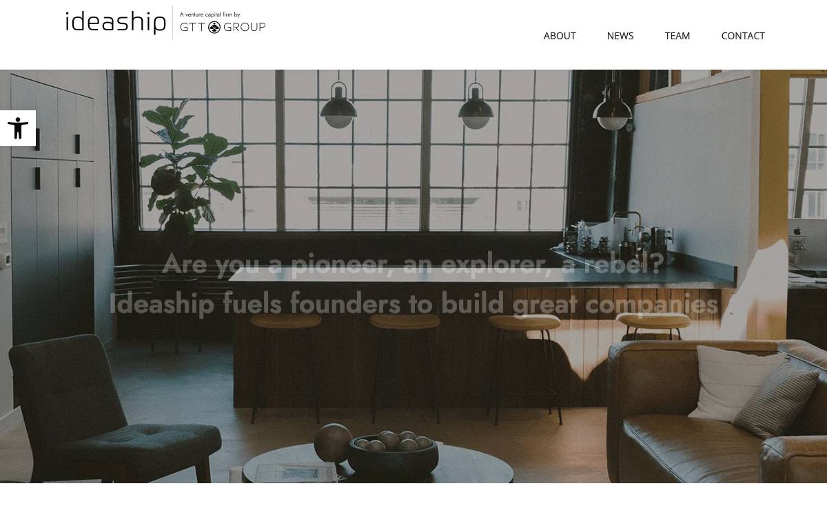 Ideaship website preview