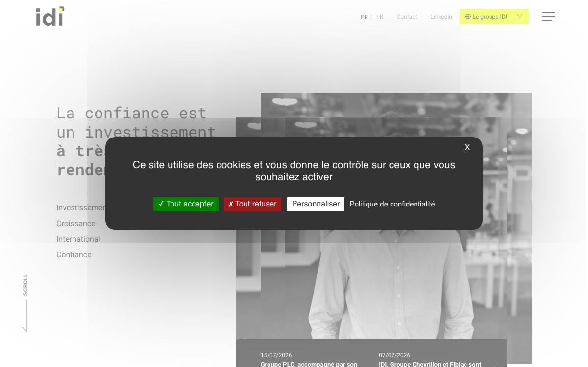 IDI Group website preview
