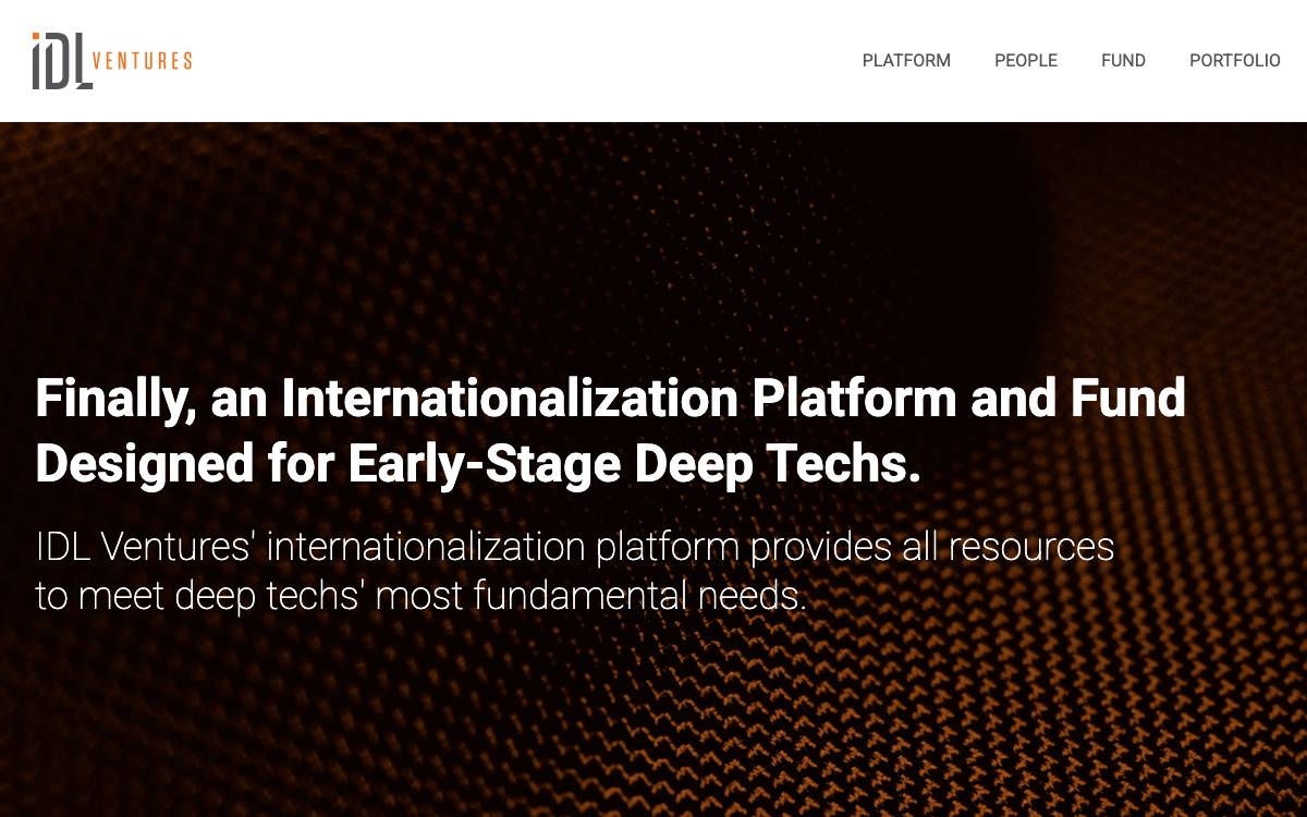 IDL Ventures website preview