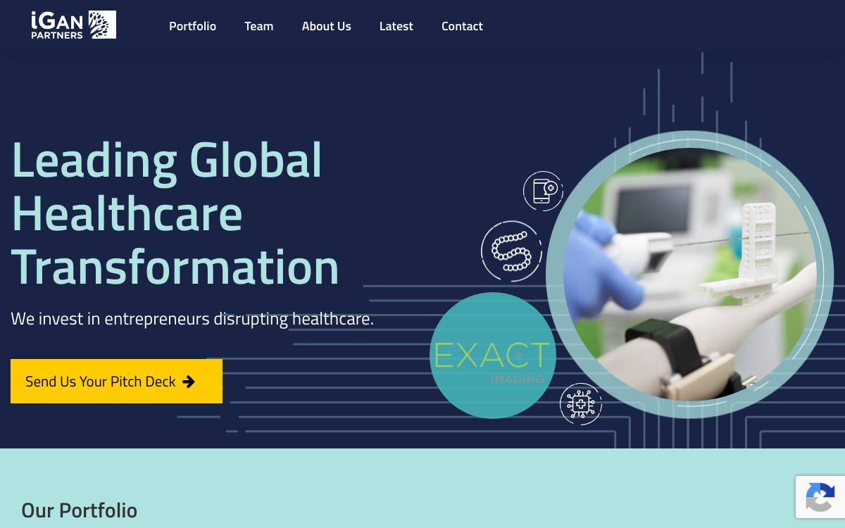 iGan Partners website preview