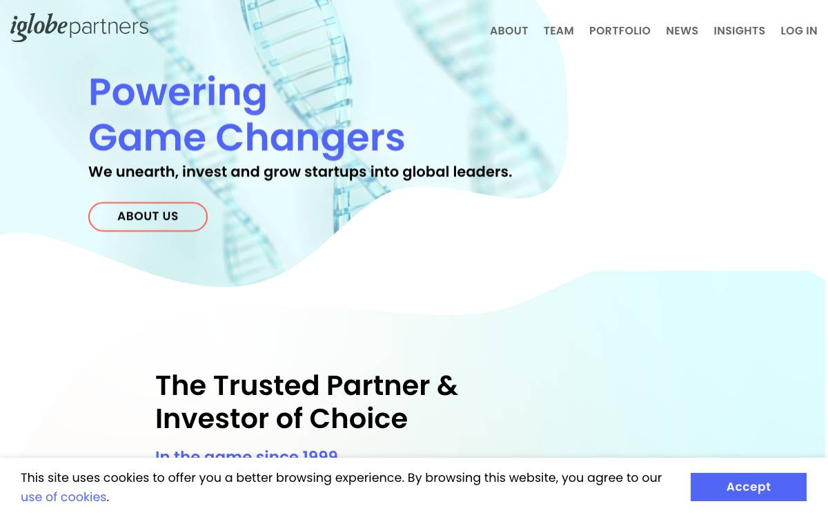 iGlobe Partners website preview