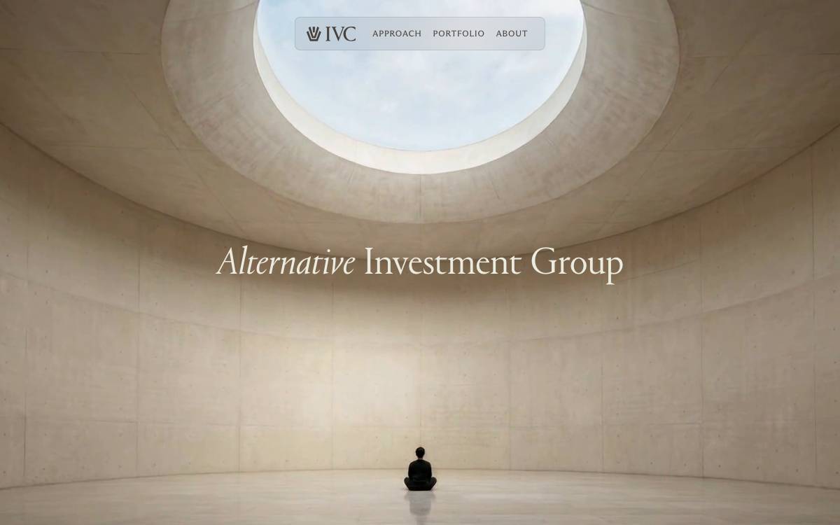 Ilavska Vuillermoz Capital website preview