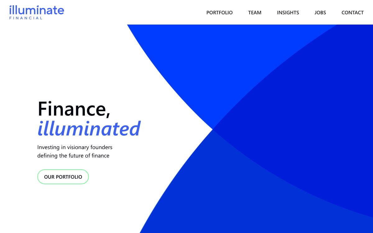Illuminate Financial website preview