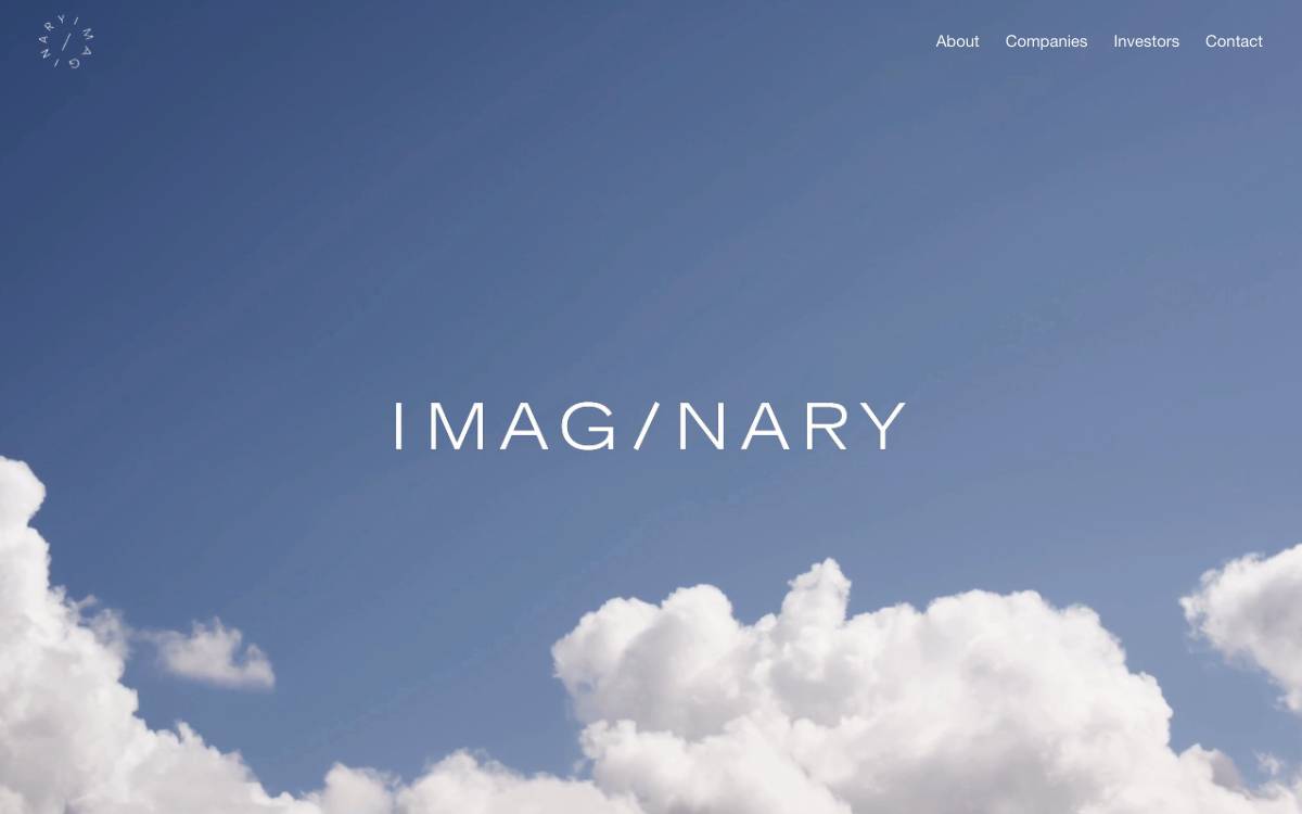 Imaginary Venture Capital website preview