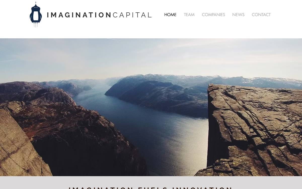 Imagination Capital website preview