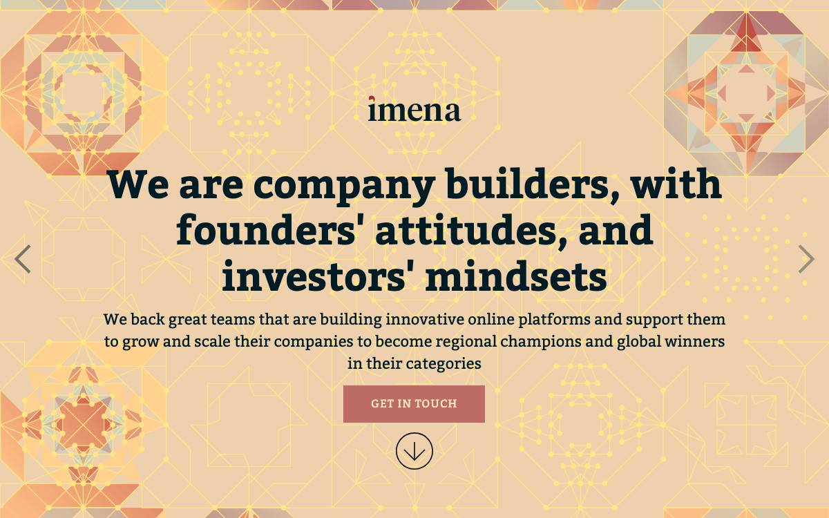 iMENA Group website preview