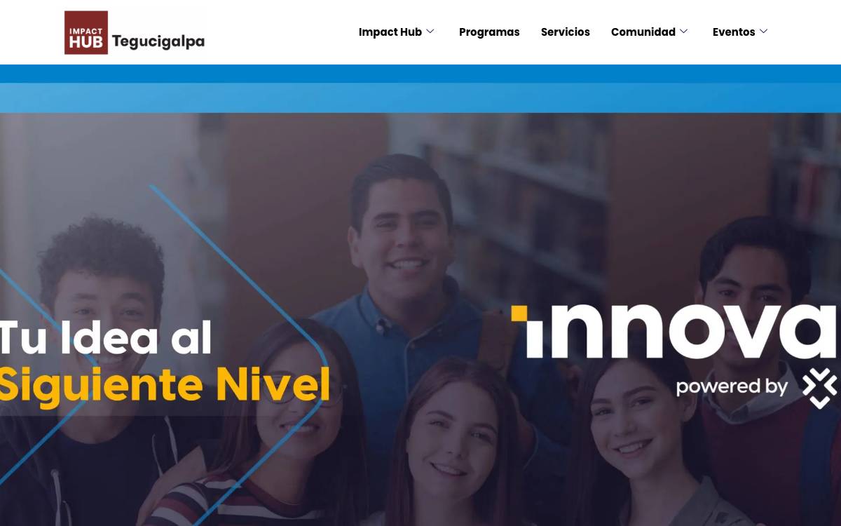 Impact Hub Tegucigalpa / IDB website preview