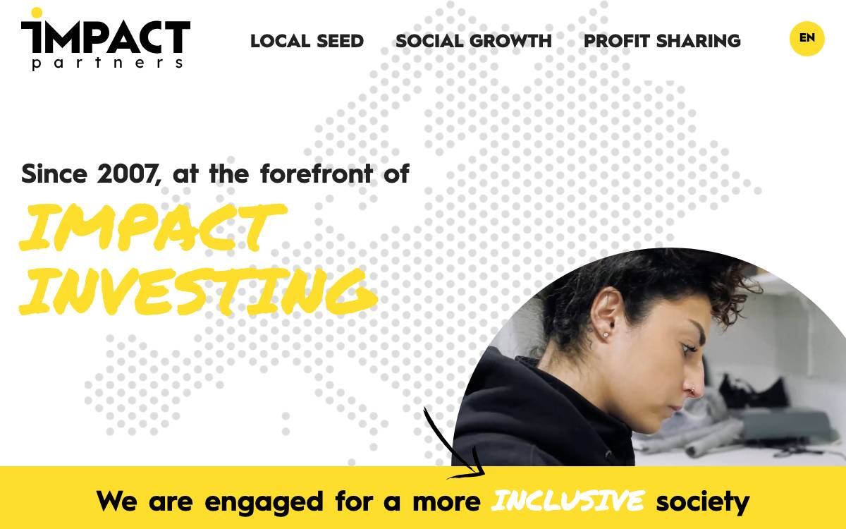 IMPACT Partners website preview