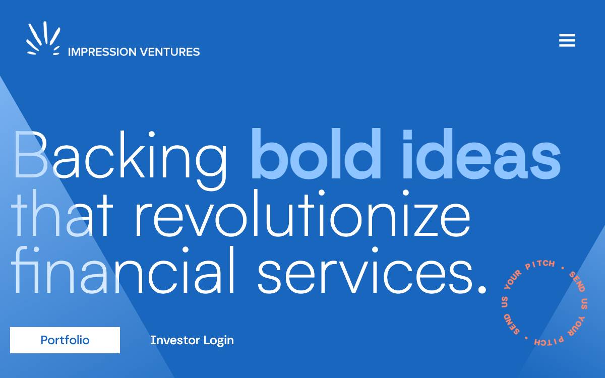 Impression Ventures website preview