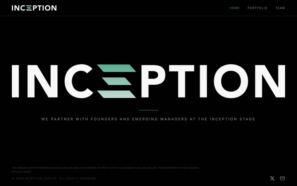 Inception Capital (ex OP Crypto) website preview