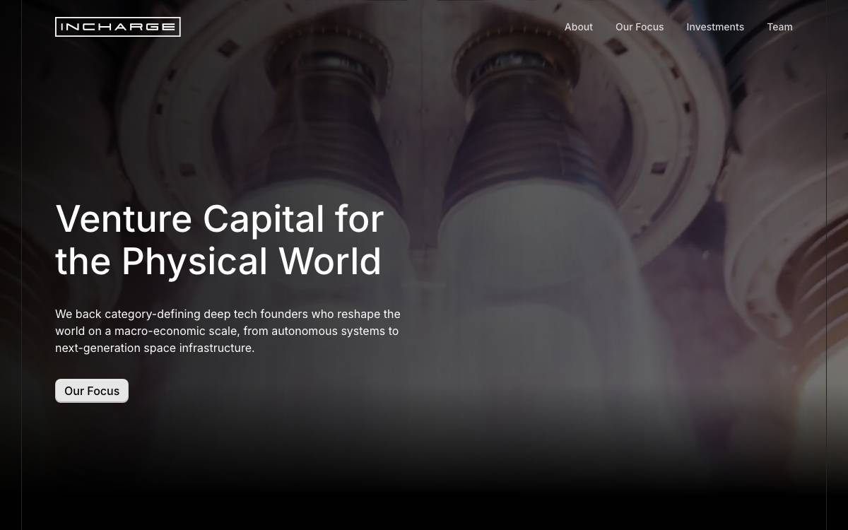 Incharge Capital Partners website preview