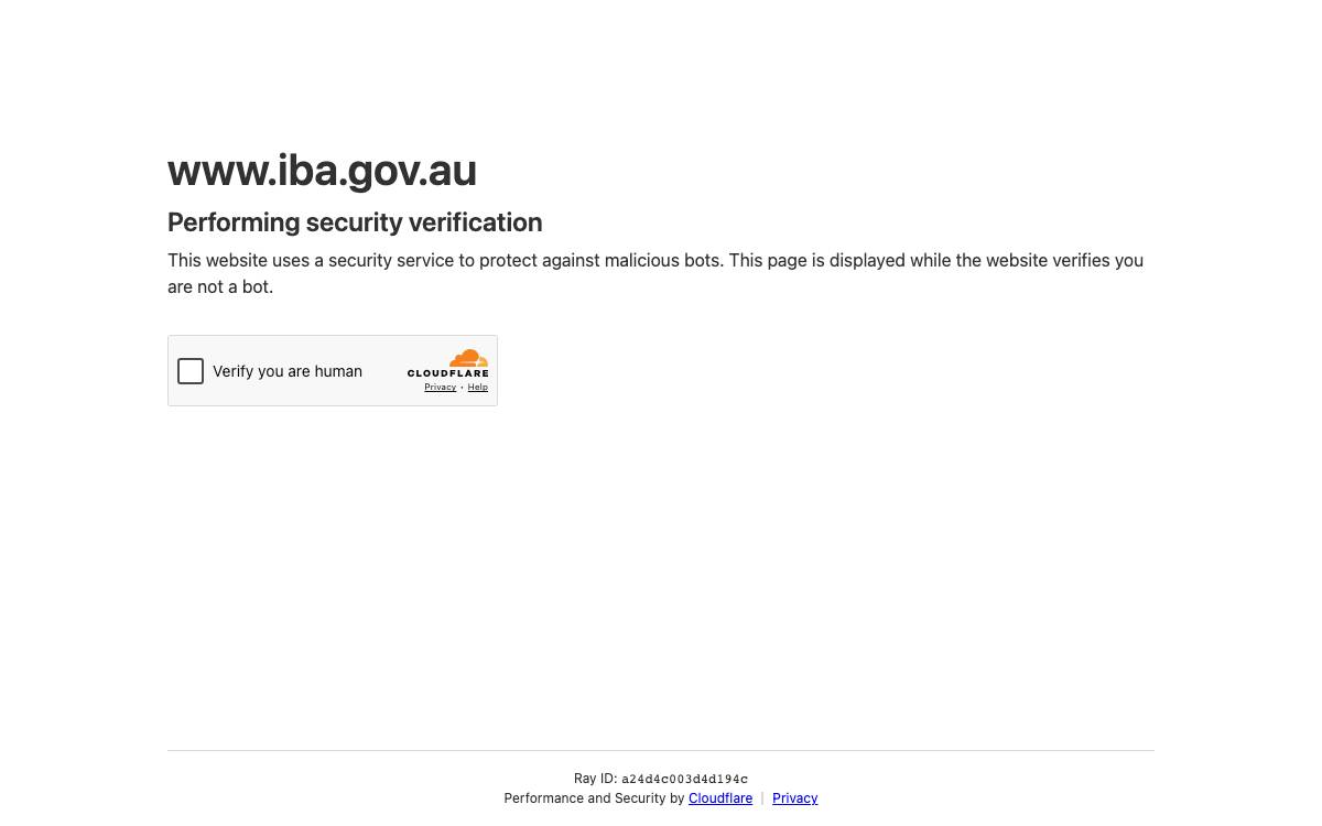 Indigenous Business Australia website preview