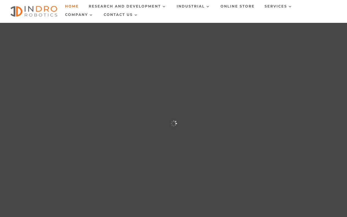 InDro Robotics website preview