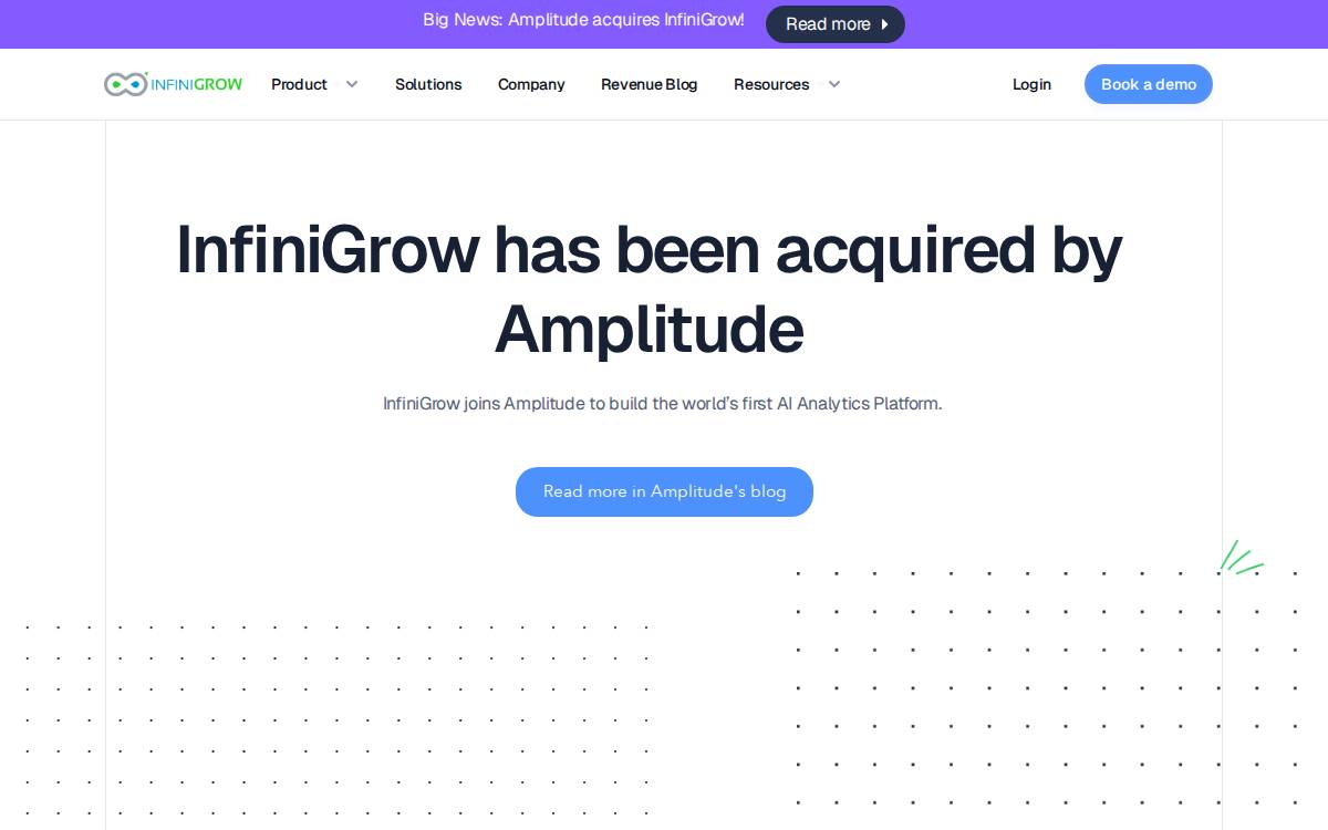 InfiniGrow website preview