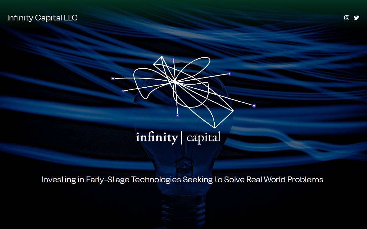 Infinity Capital website preview