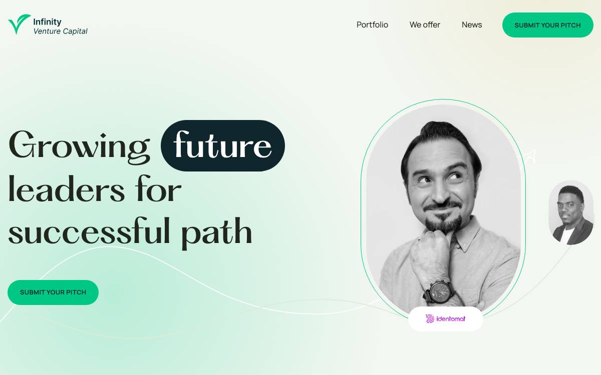 Infinity VC website preview