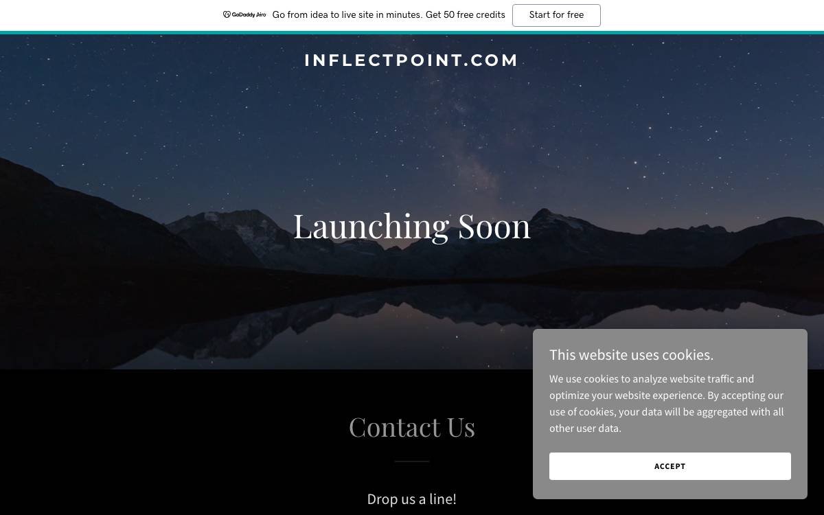 Inflection Point Ventures website preview