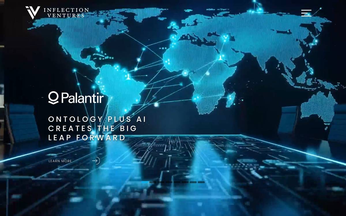 Inflection Ventures website preview