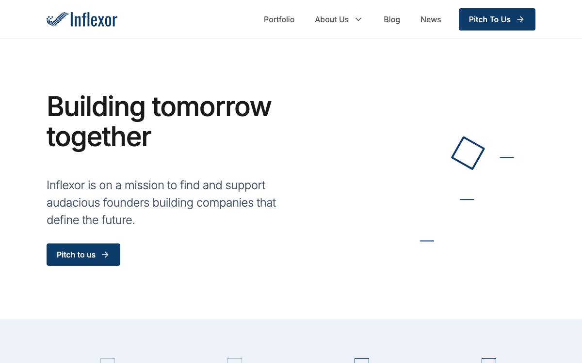 Inflexor Ventures website preview