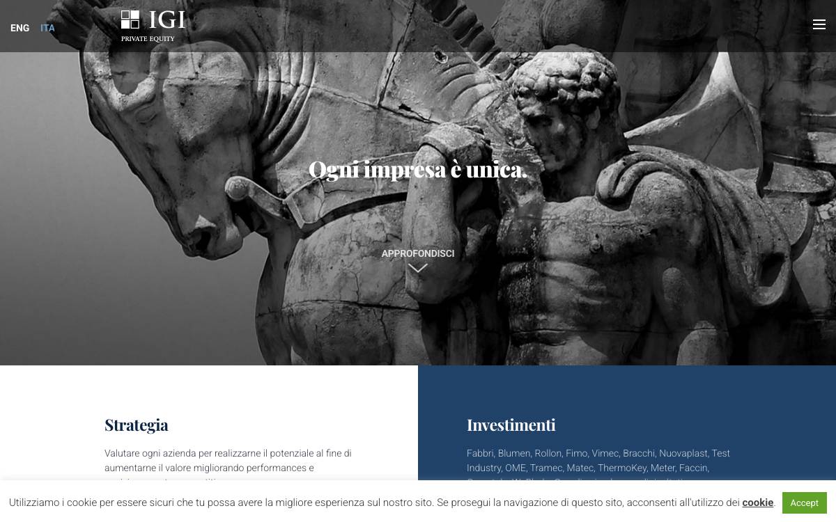 Iniziativa Gestione Investimenti SGR S.p.A. website preview
