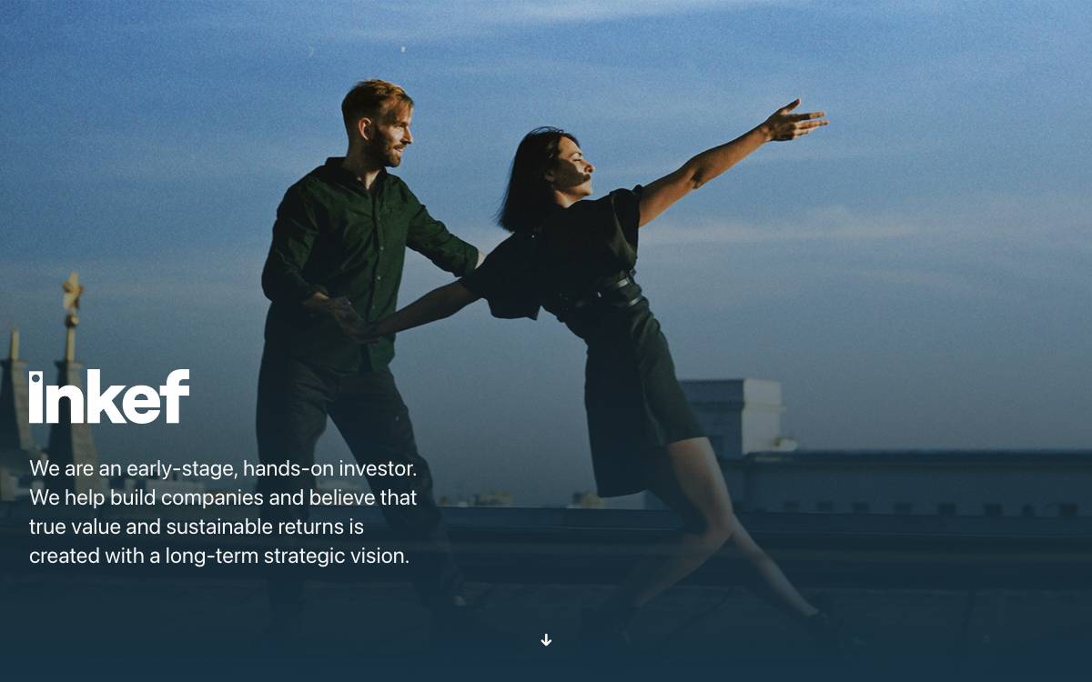 Inkef website preview