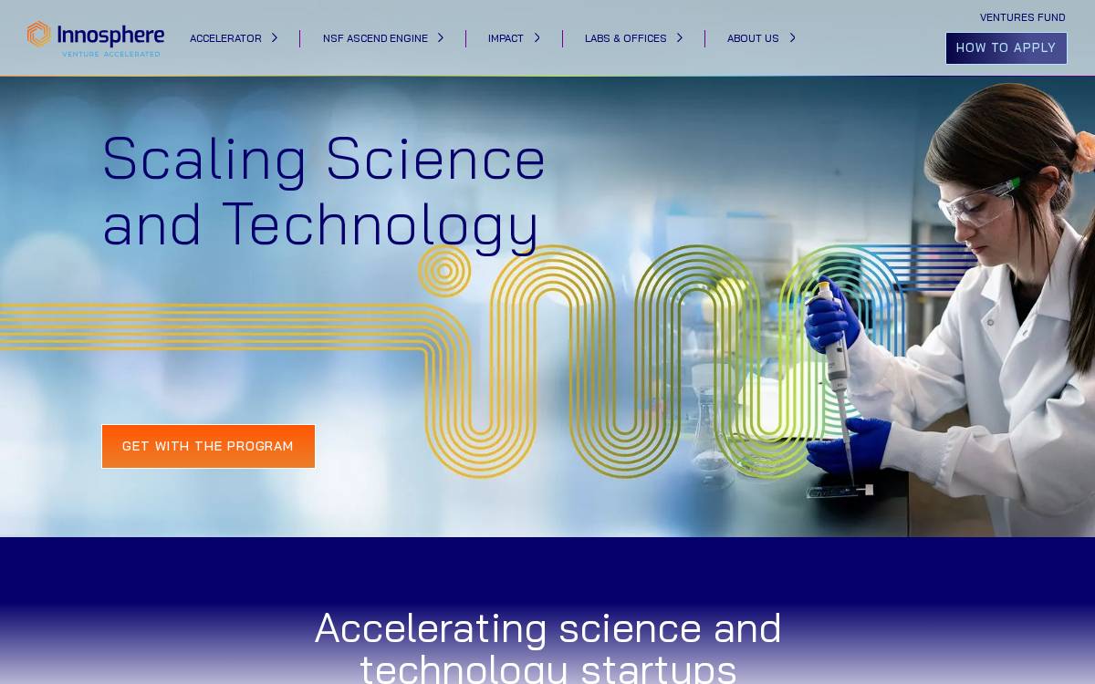 Innosphere Ventures website preview