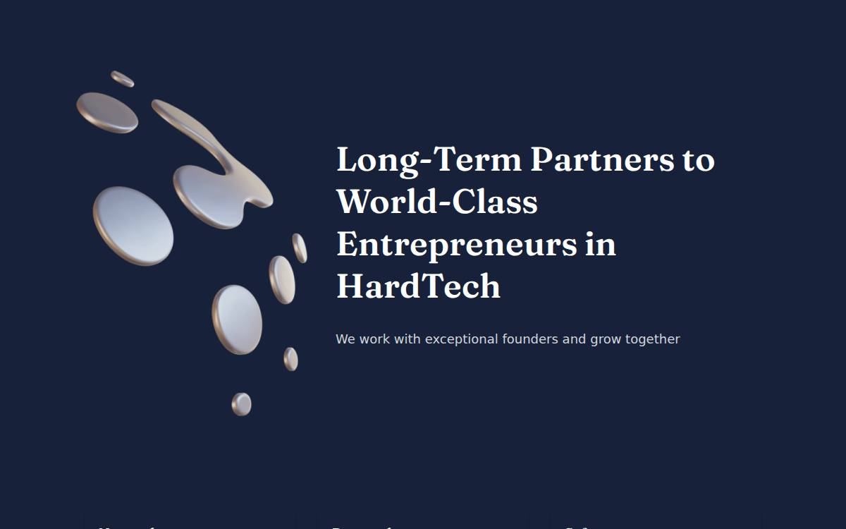 InnoSpring Seed Fund website preview