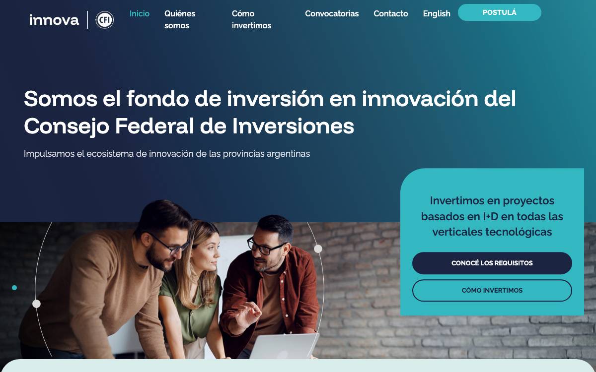 Innova CFI website preview