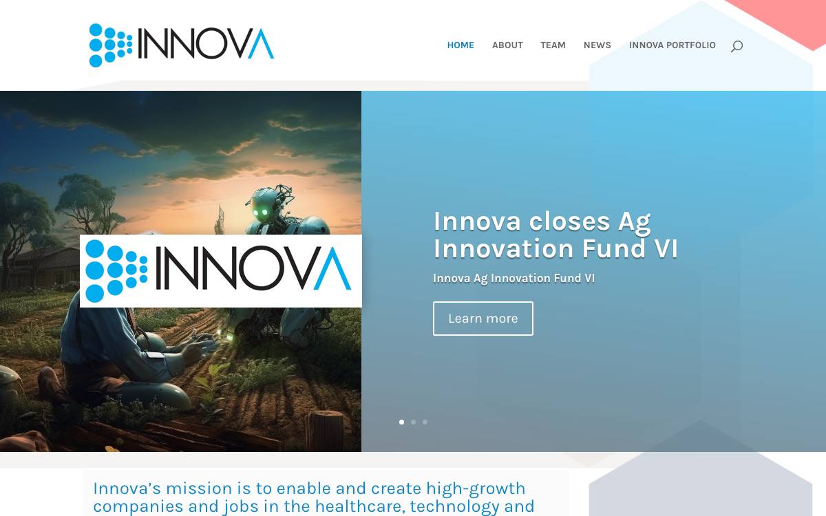 Innova Memphis, Inc. website preview