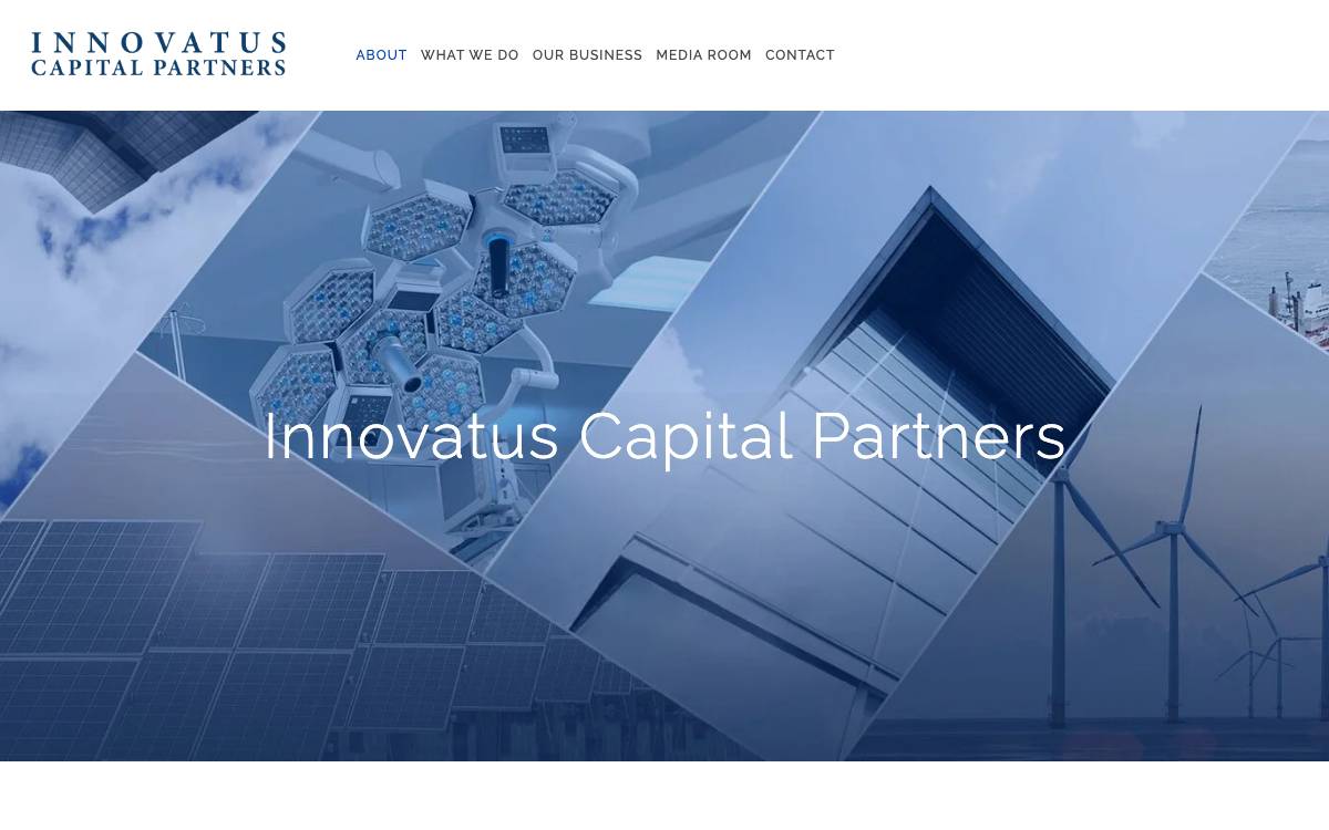 Innovatus Capital Partners website preview