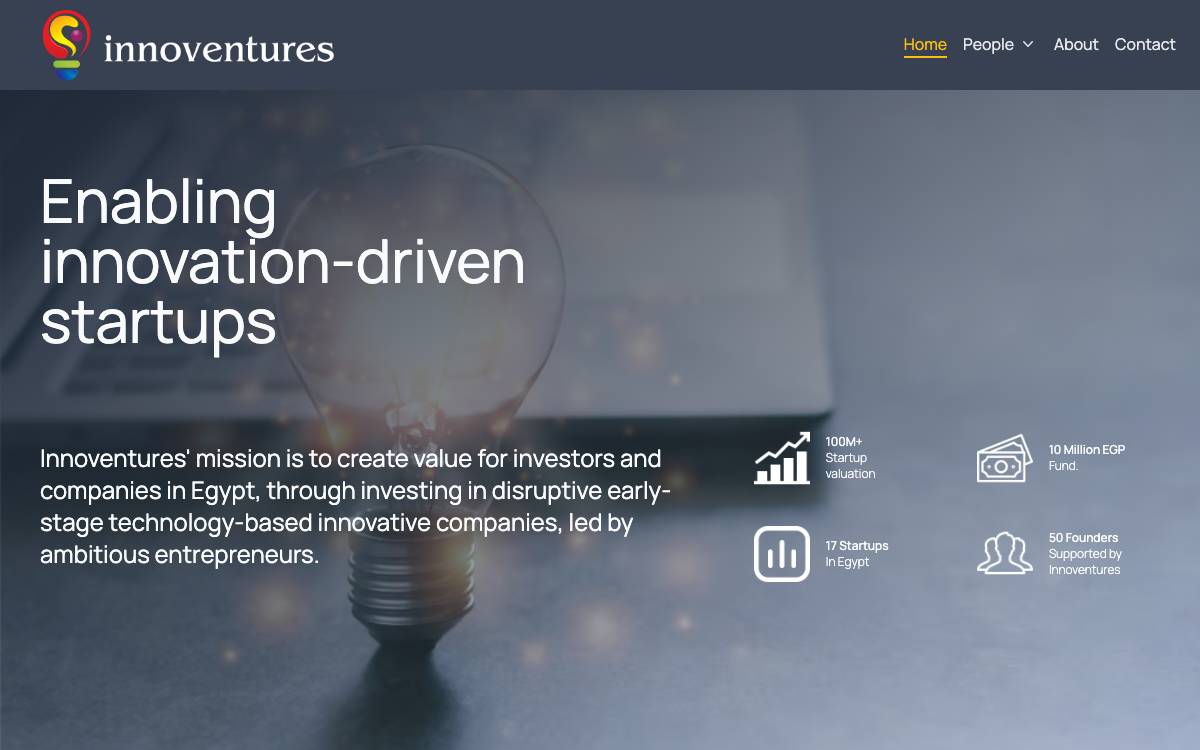 Innoventures website preview