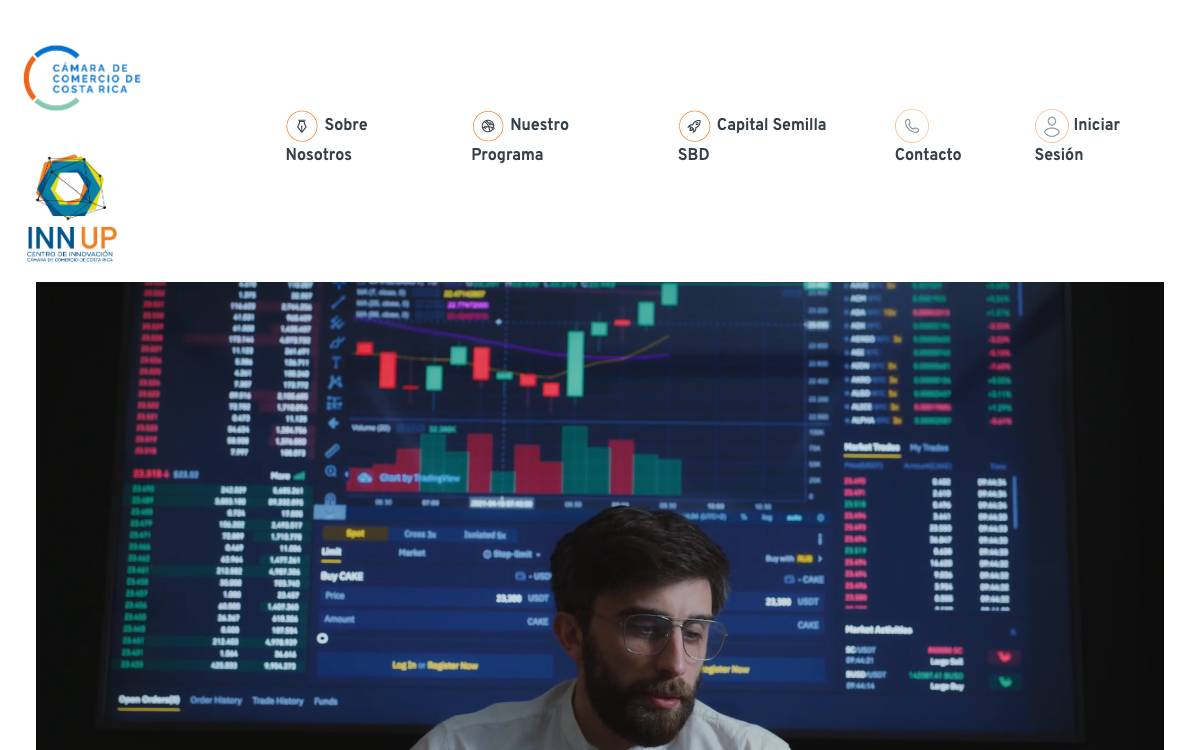 InnUp / Cámara de Comercio de Costa Rica website preview