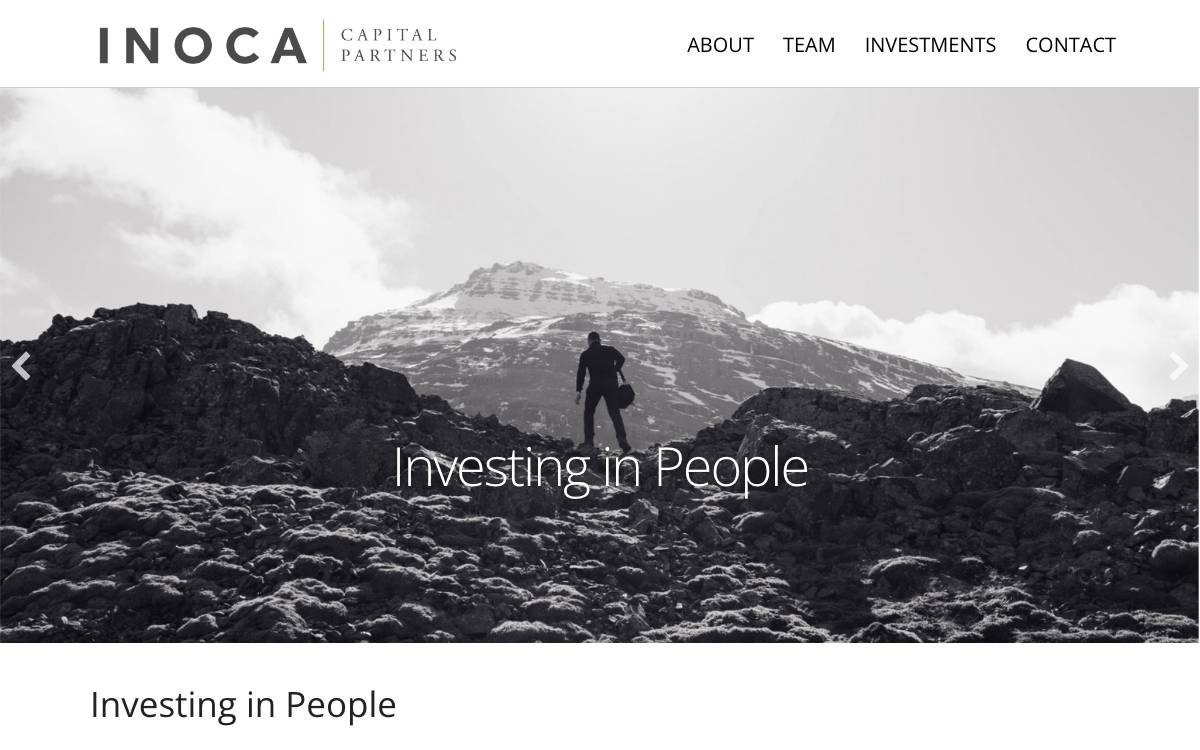 Inoca Capital website preview