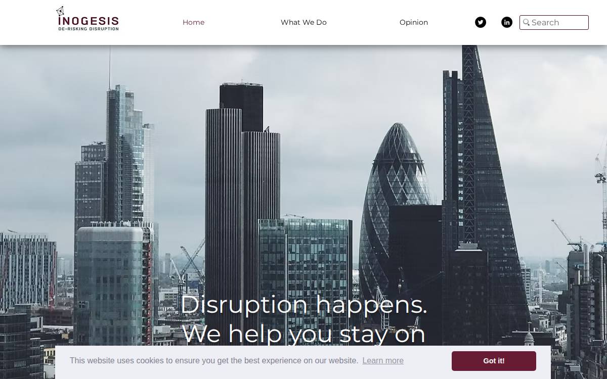 Inogesis website preview