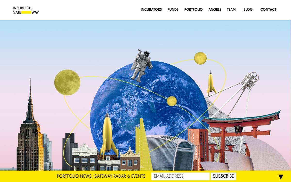 Insurtech Gateway Fund website preview