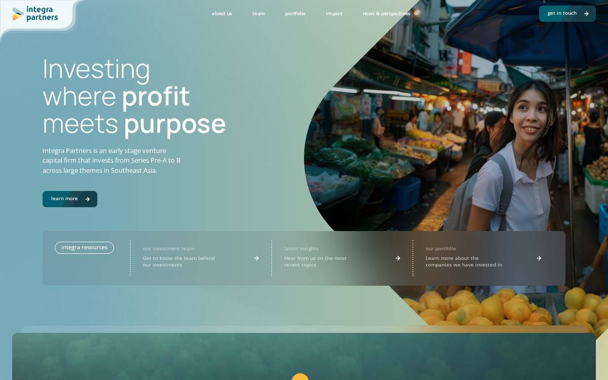 Integra Partners website preview