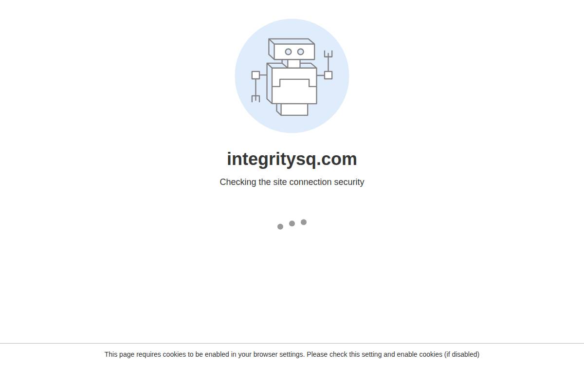 Integrity Square website preview