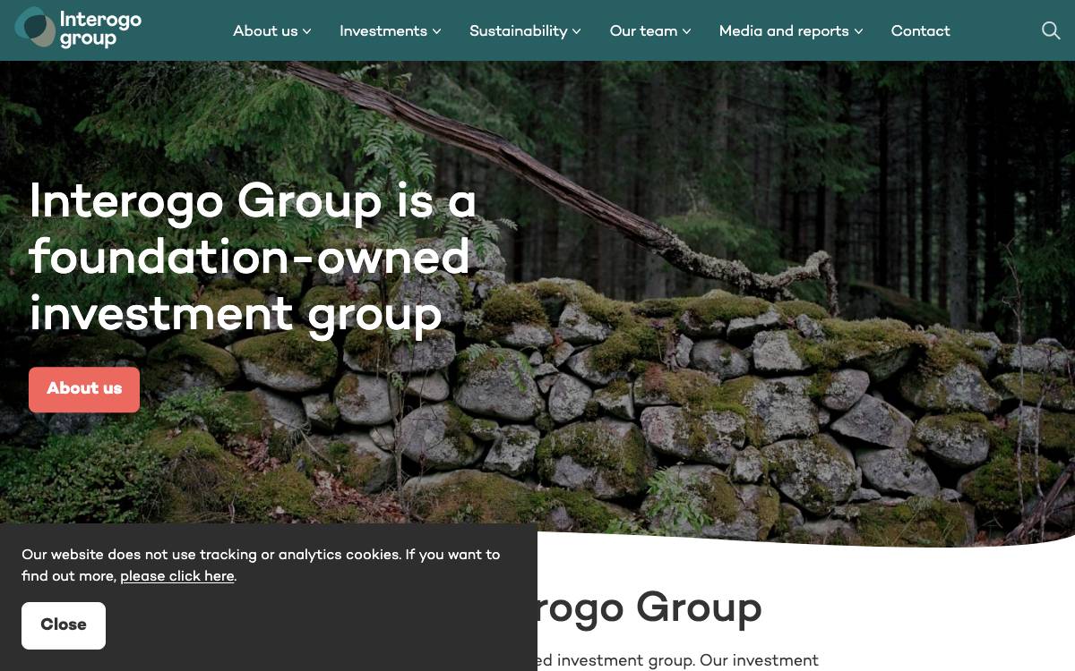 Interogo Holding AG website preview