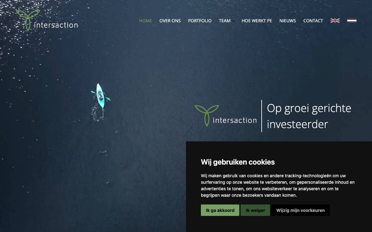 Intersaction website preview